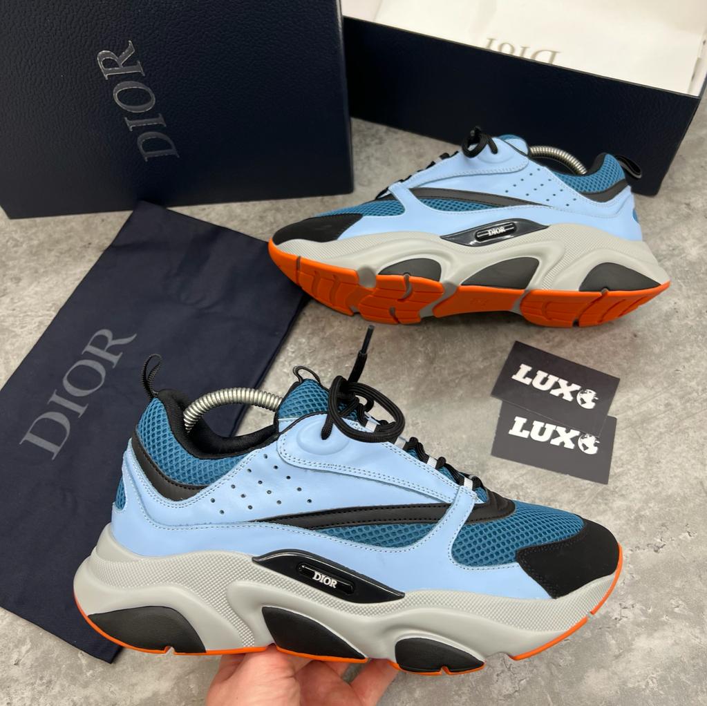 DIOR B22 TRAINER - BLUE / ORANGE