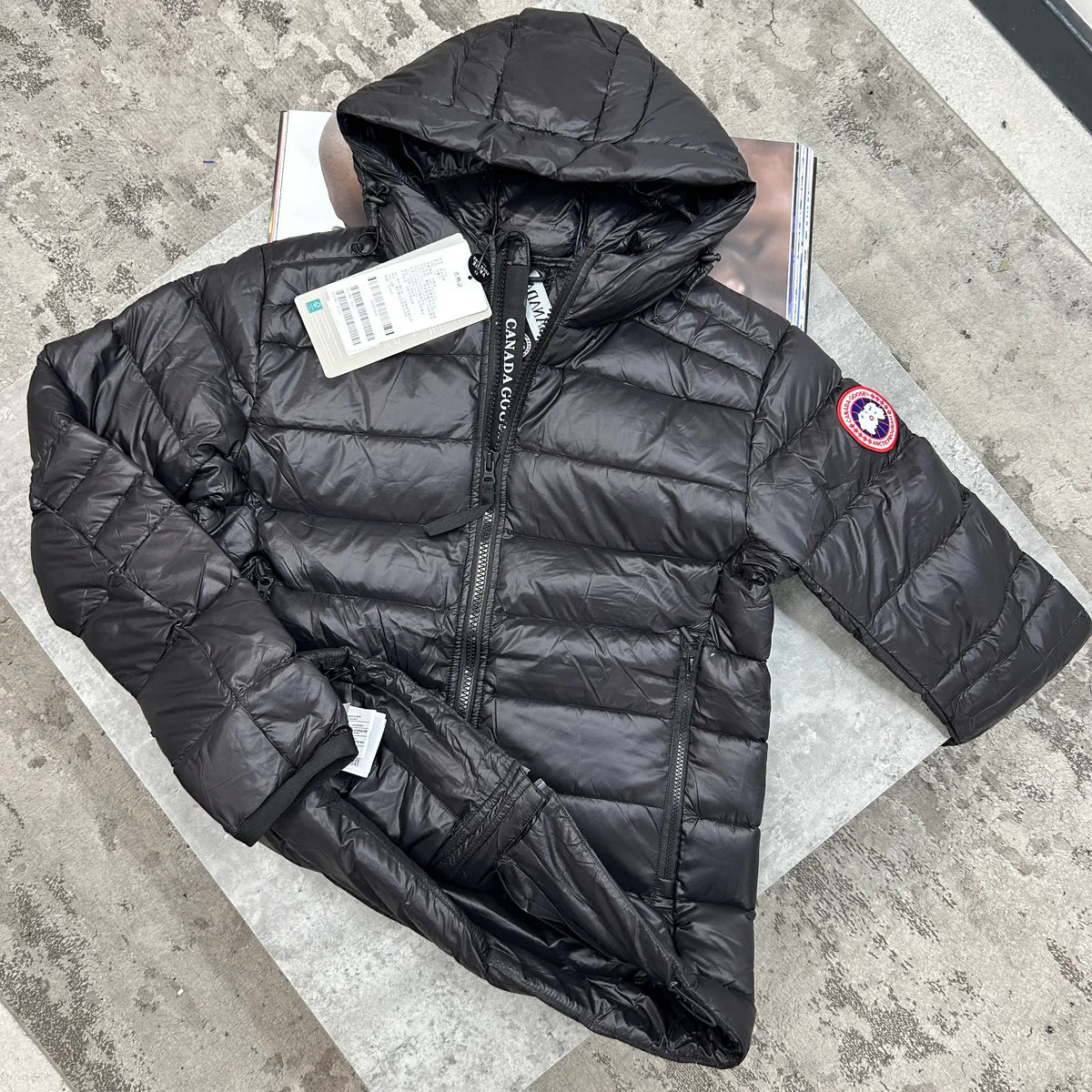 CG CROFTON COAT - BLACK