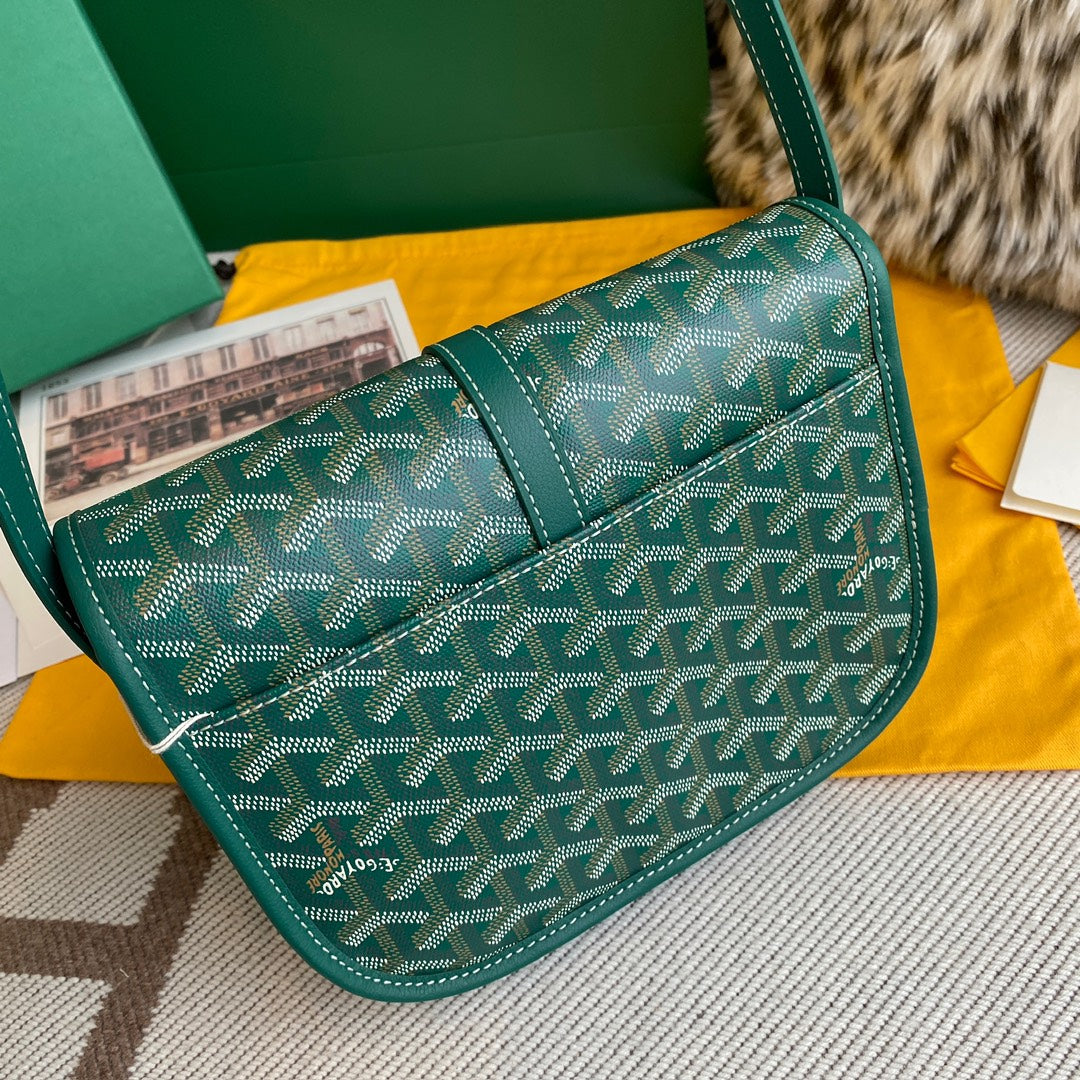 (PRE ORDER) GOYARD MESSENGER BAG - GREEN