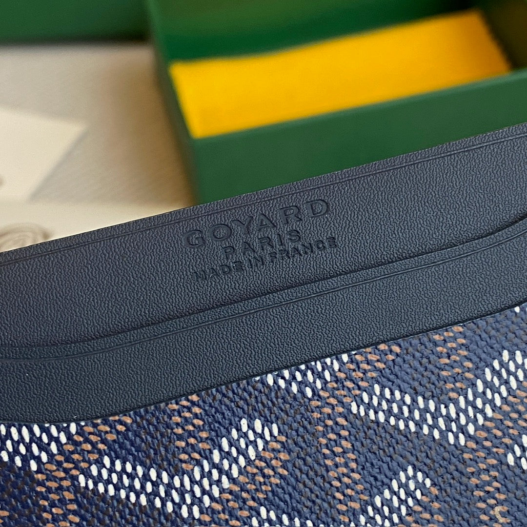 (PRE ORDER) GOYARD CARDHOLDER - NAVY