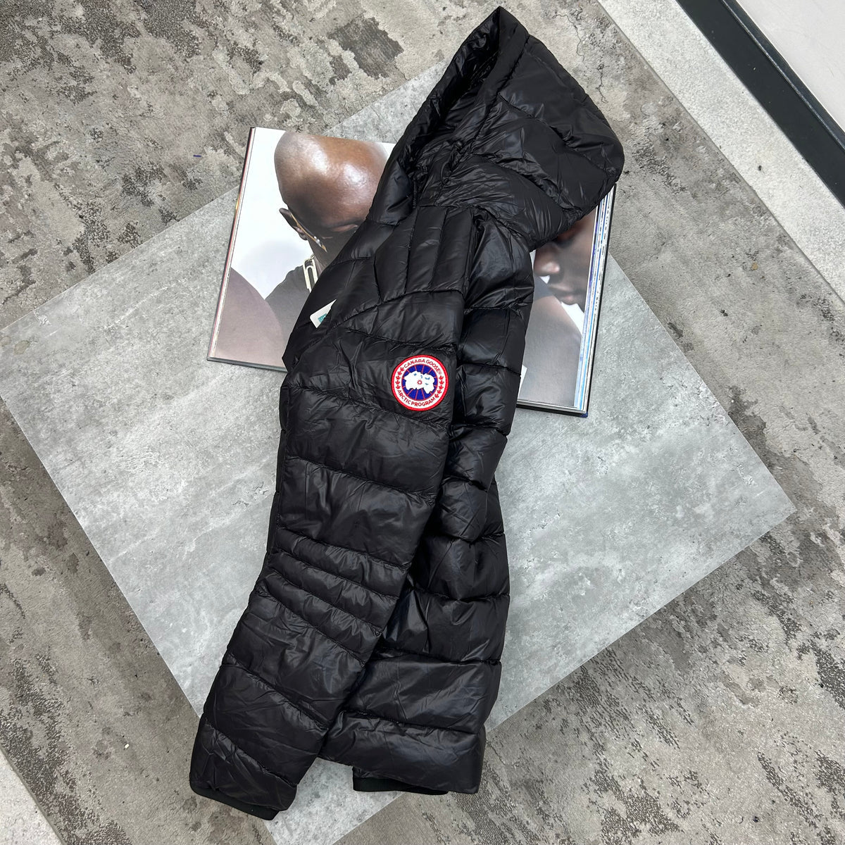 CG CROFTON COAT - BLACK