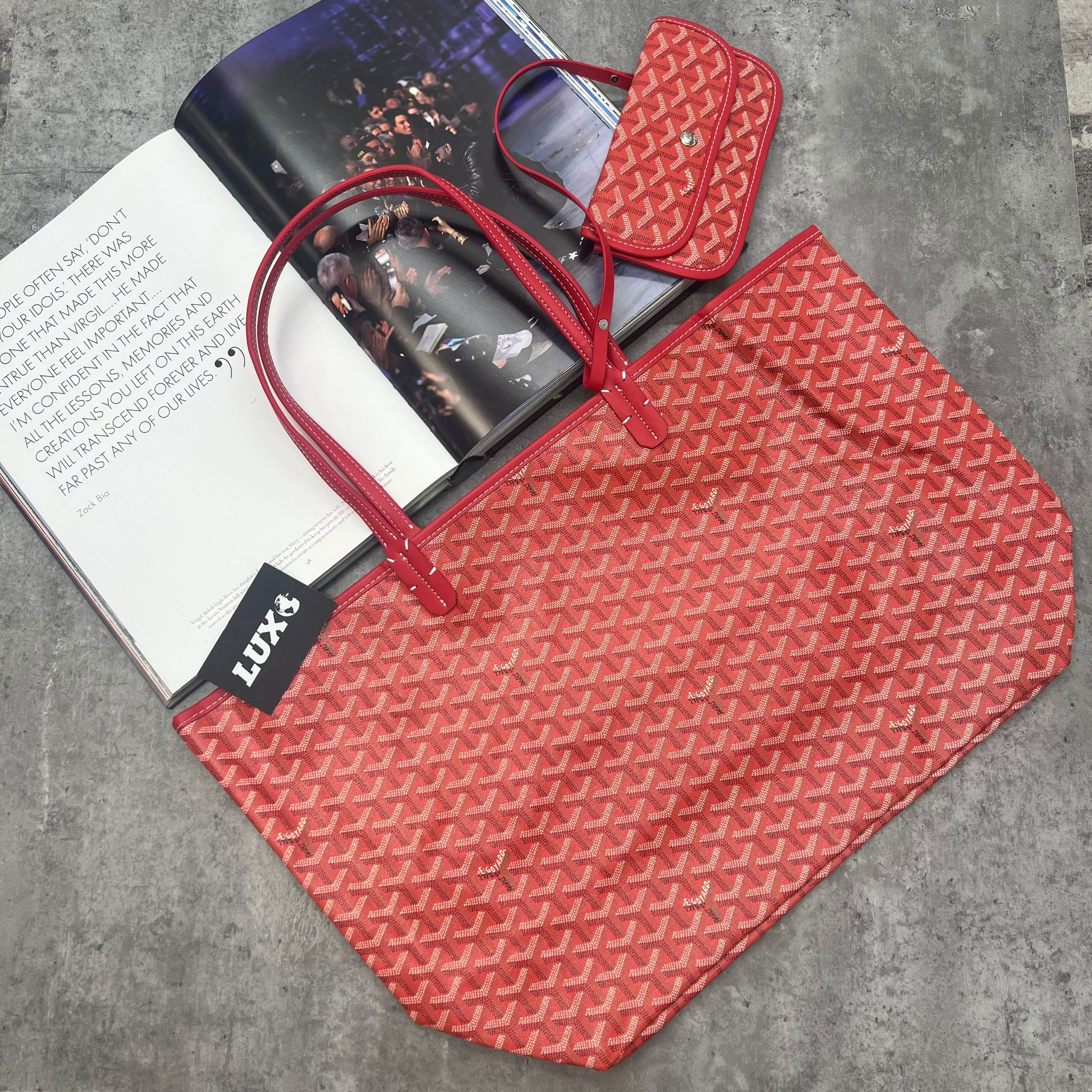 GOYARD PM BAG - RED