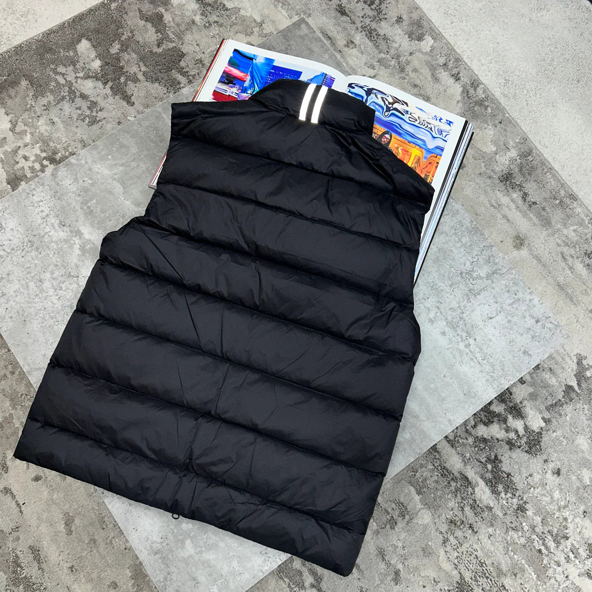 CG CROFTON GILET - BLACK