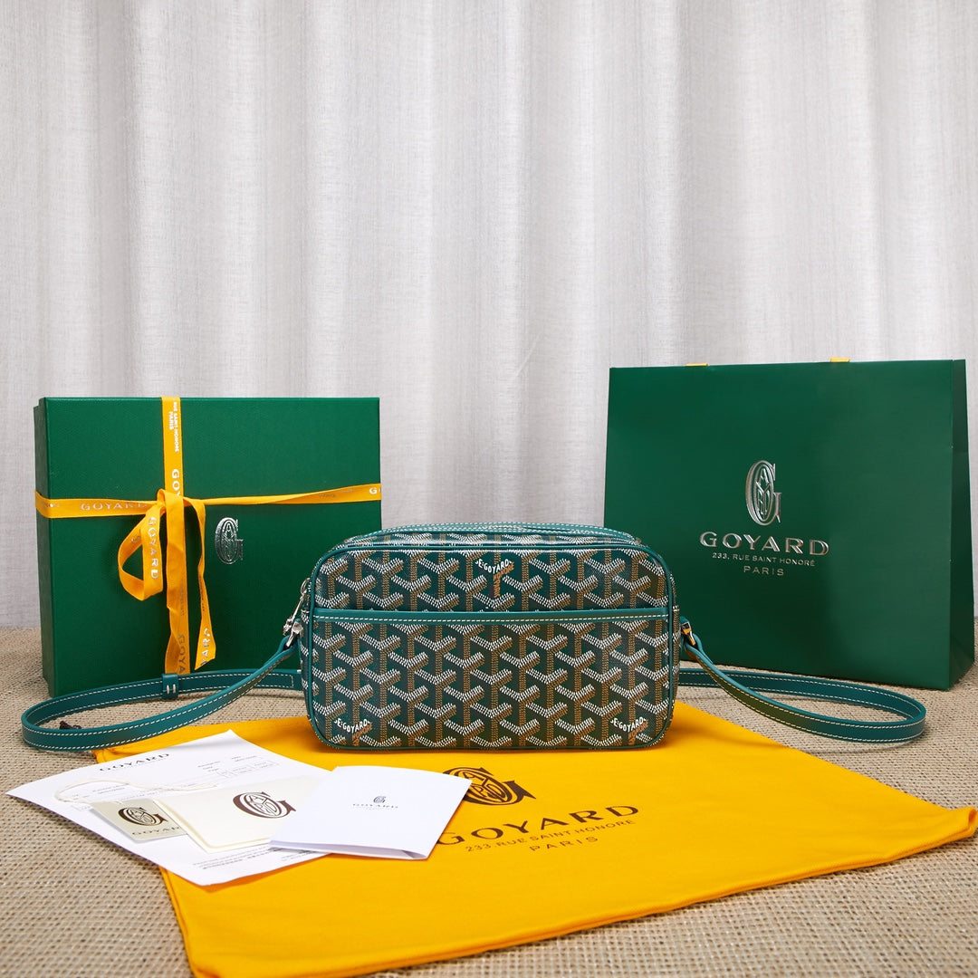 (PRE ORDER) GOYARD MESSENGER BAG - GREEN