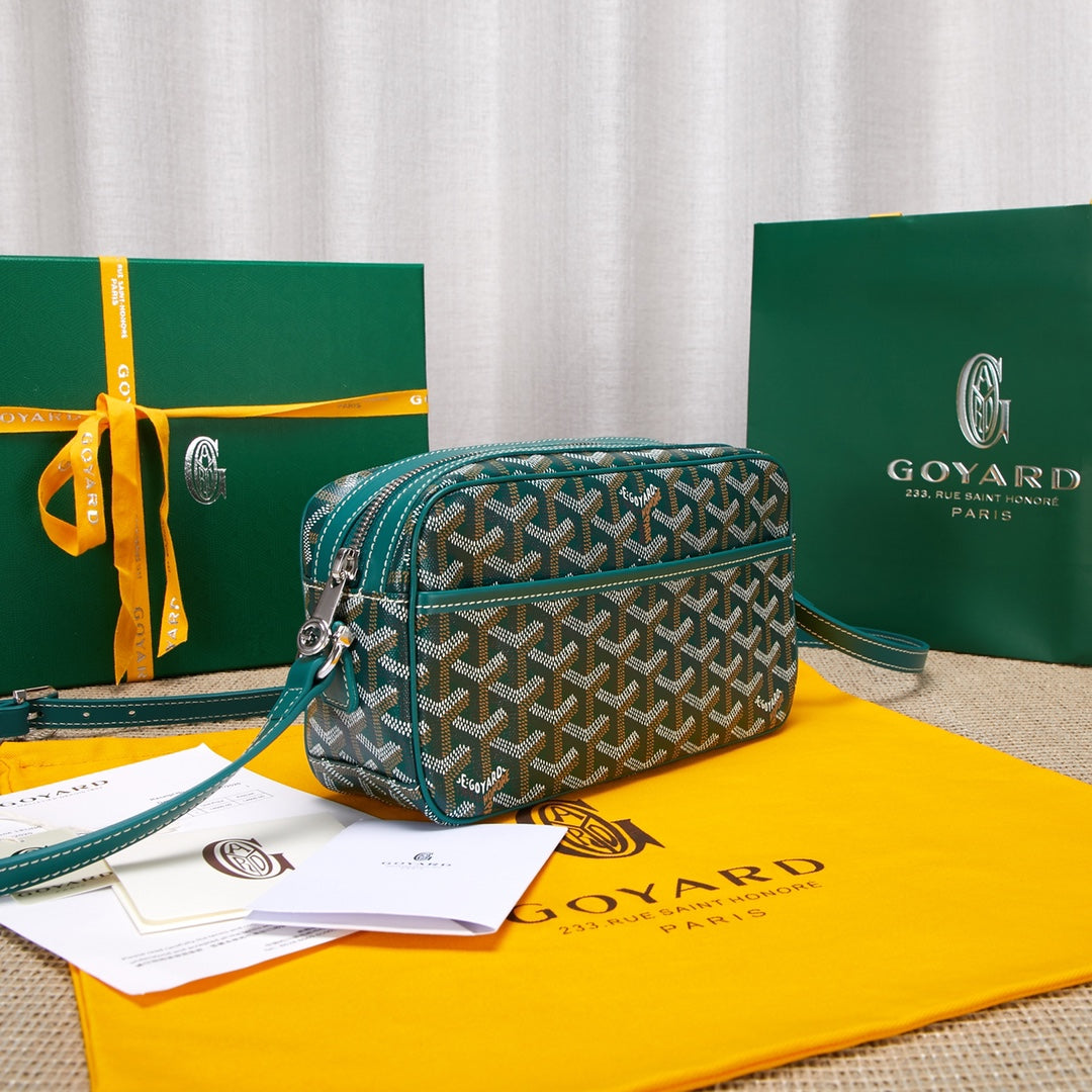 (PRE ORDER) GOYARD MESSENGER BAG - GREEN