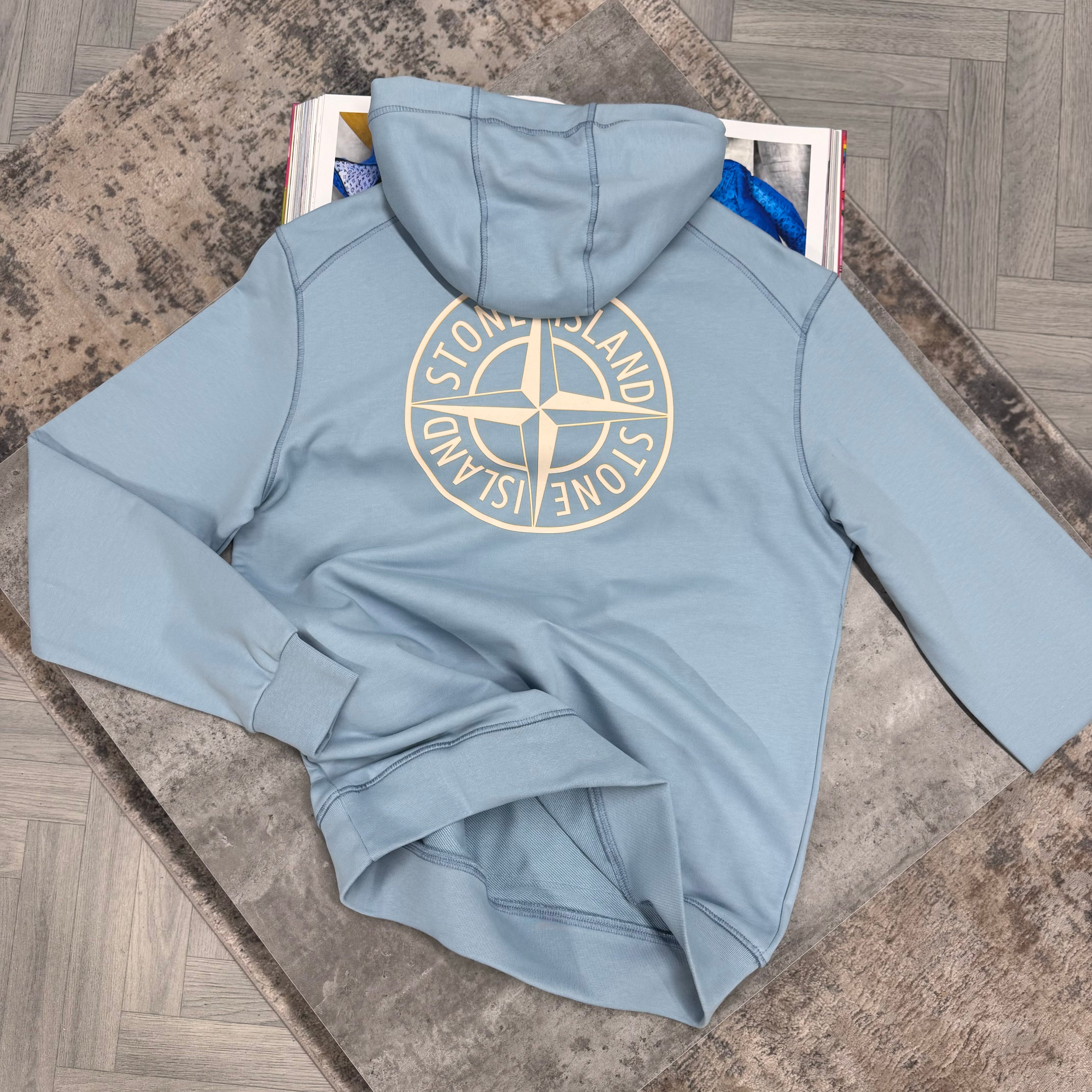 STONEY COMPASS HOODIE - BLUE