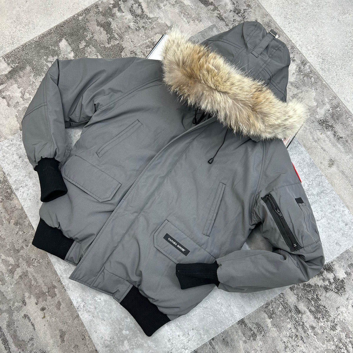 CG CHILLIWACK BOMBER GREY Small