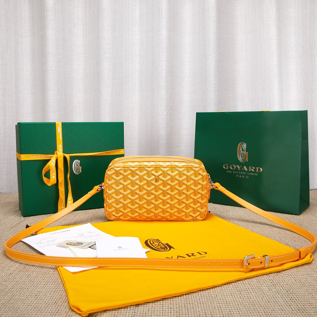 (PRE ORDER) GOYARD MESSENGER BAG - YELLOW