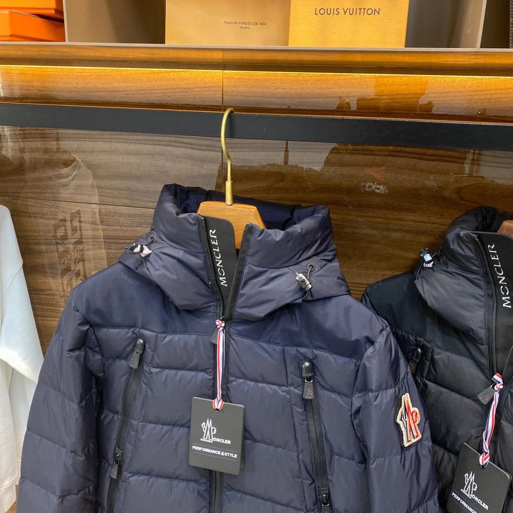 (PRE ORDER) MONCLER GRENOBLE COAT - BLACK & NAVY