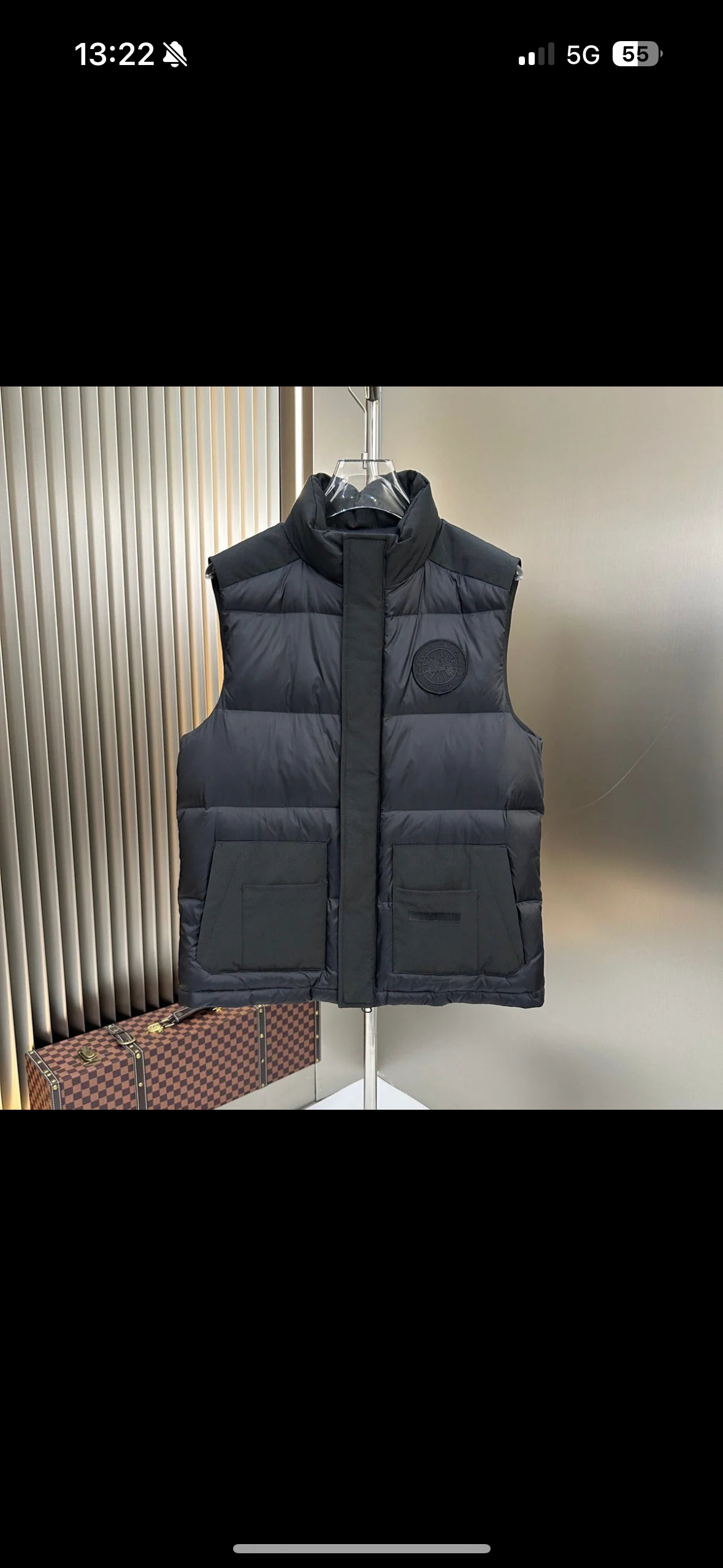 CG BLACK BADGE GILET - BLACK