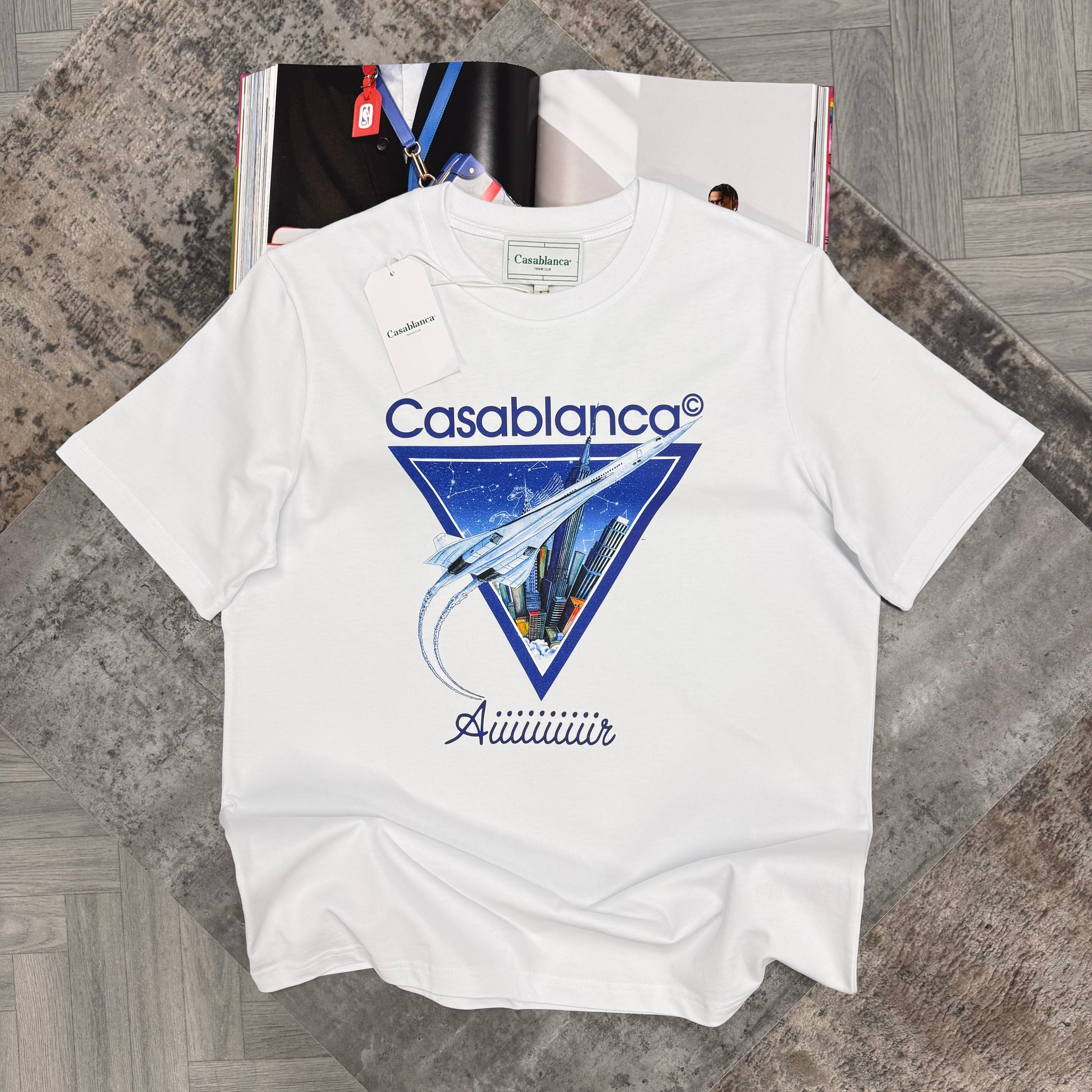 CASA AIR T SHIRT - WHITE