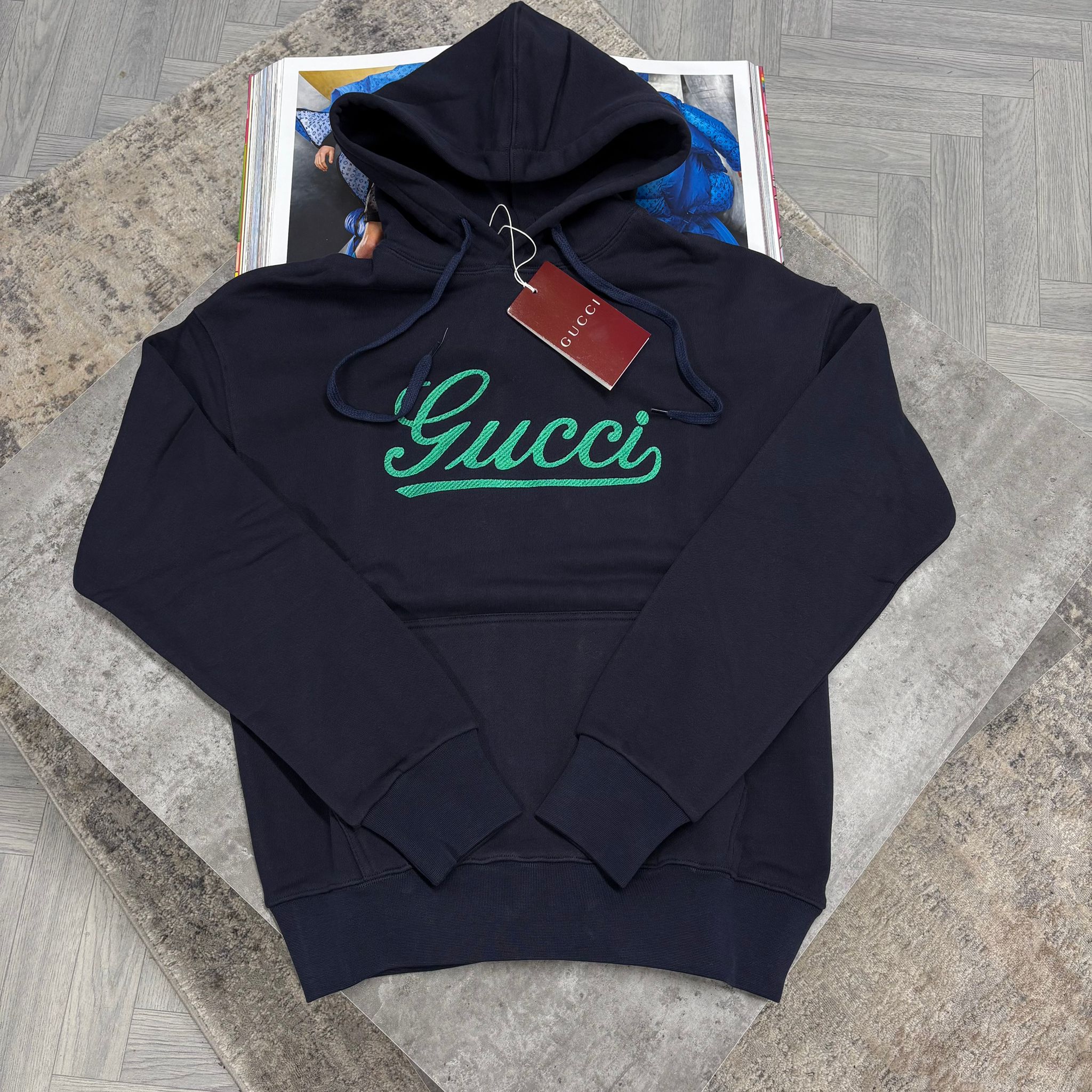 GG HOODIE - NAVY