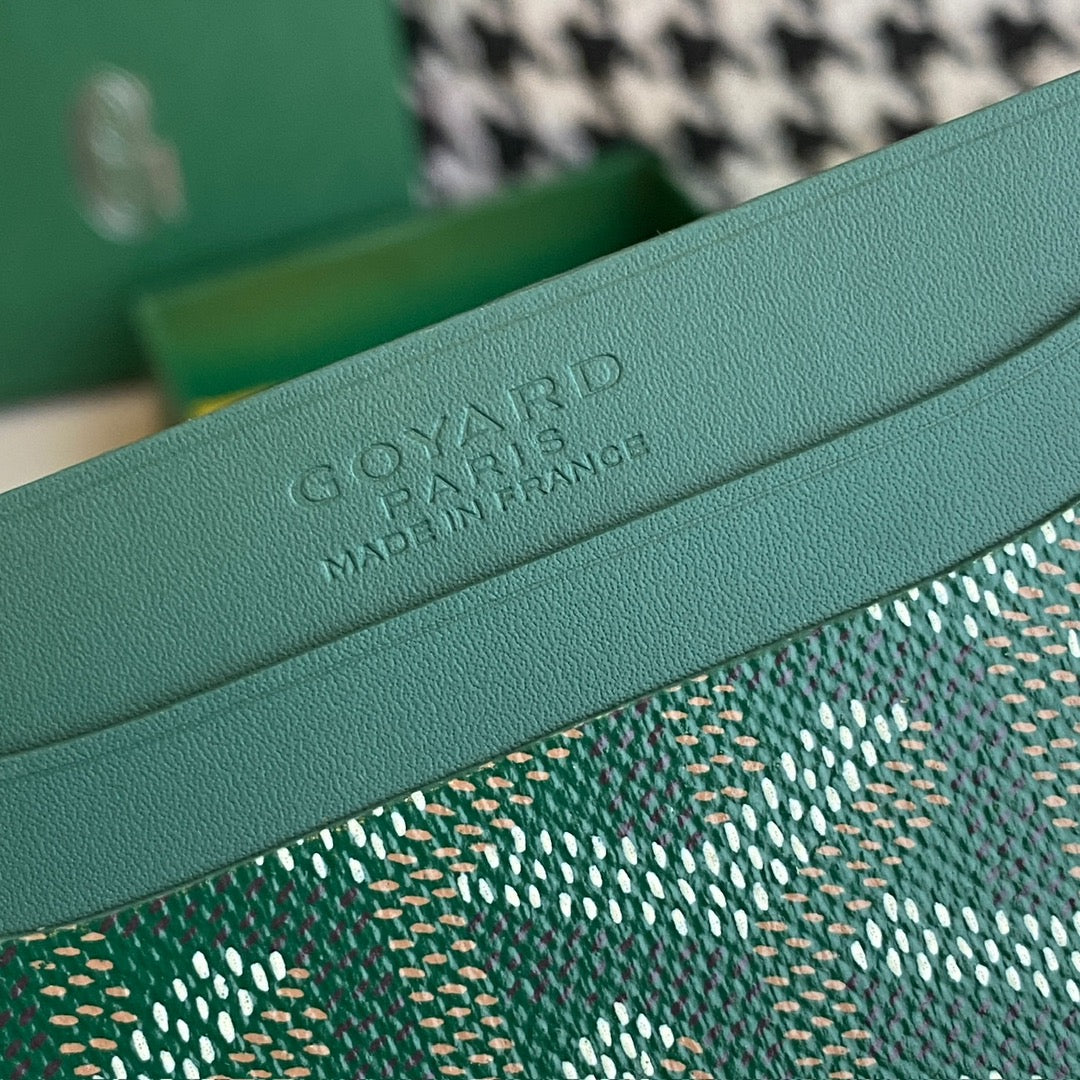 (PRE ORDER) GOYARD CARDHOLDER - GREEN