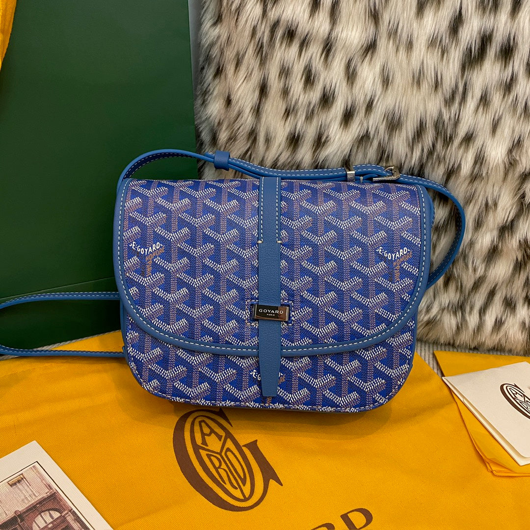 (PRE ORDER) GOYARD MESSENGER BAG - BLUE