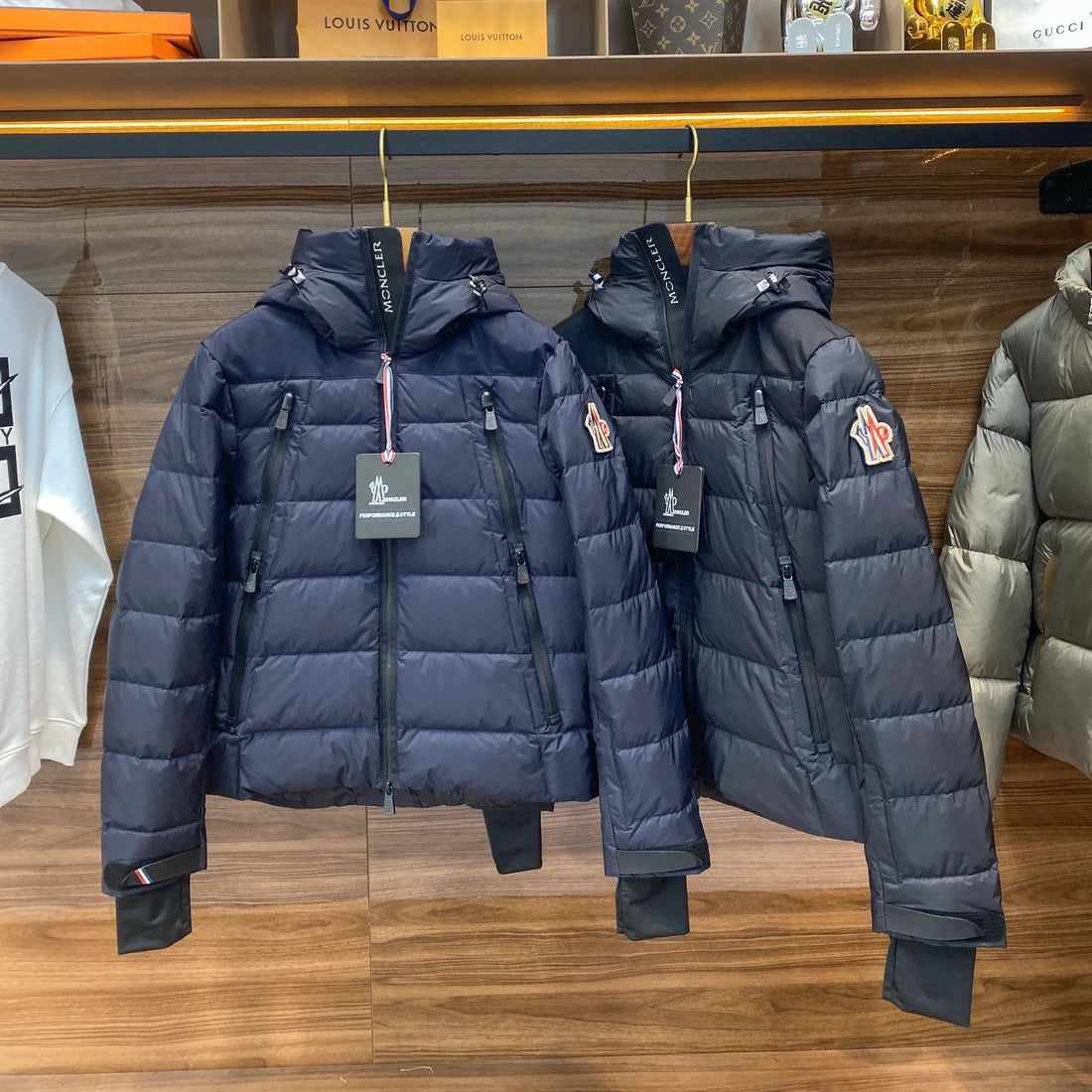 (PRE ORDER) MONCLER GRENOBLE COAT - BLACK & NAVY