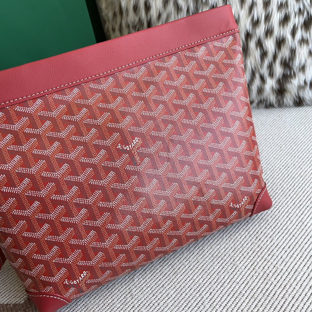 (PRE ORDER) GOYARD POUCH - RED