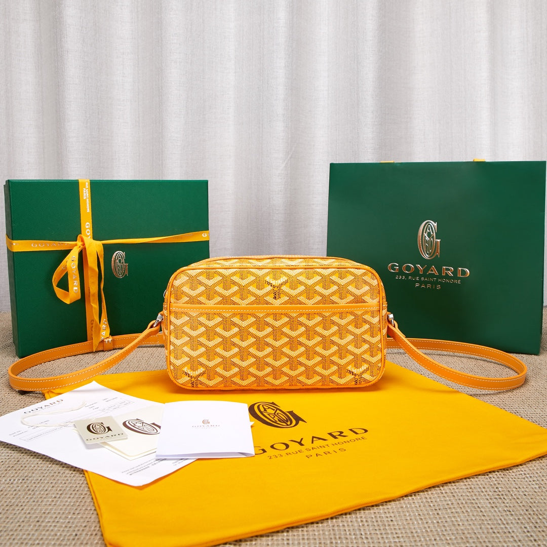 (PRE ORDER) GOYARD MESSENGER BAG - YELLOW