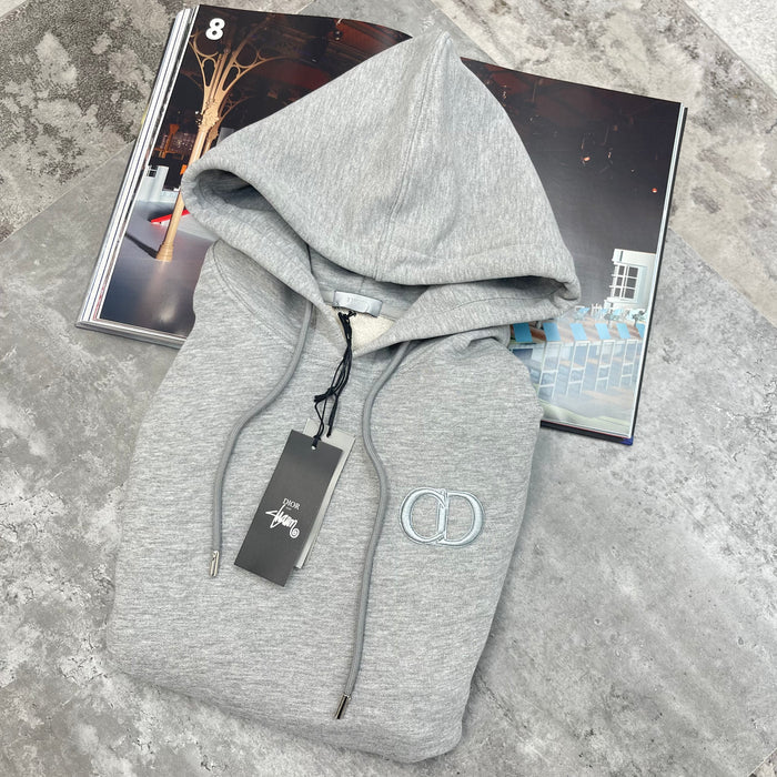 DIOR CD HOODIE - GREY