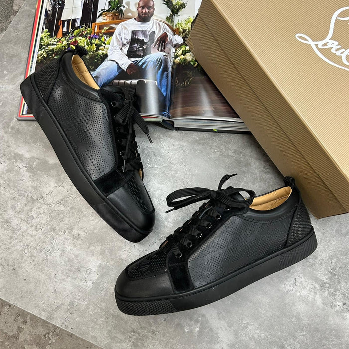 CHRISTIAN LOUBOUTIN TRAINERS - BLACK (PRE ORDER)