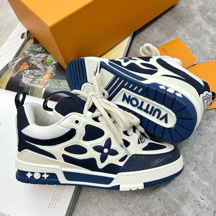 (PRE ORDER) LOUIS VUITTON SKATE TRAINERS - NAVY