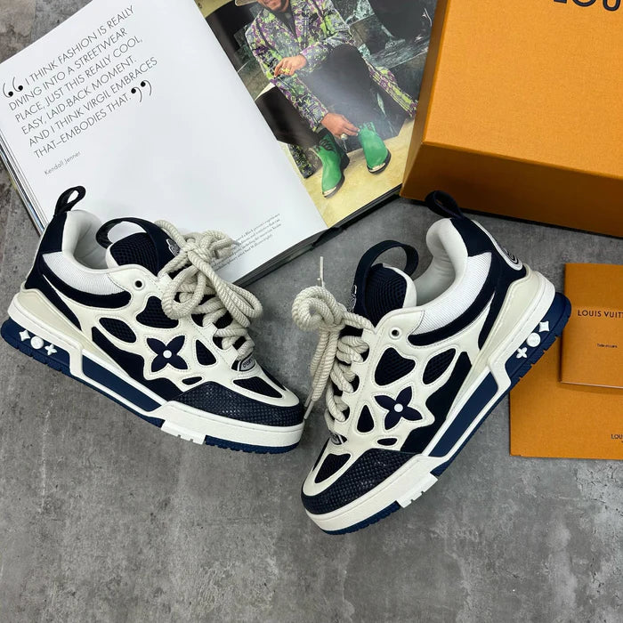 (PRE ORDER) LOUIS VUITTON SKATE TRAINERS - NAVY