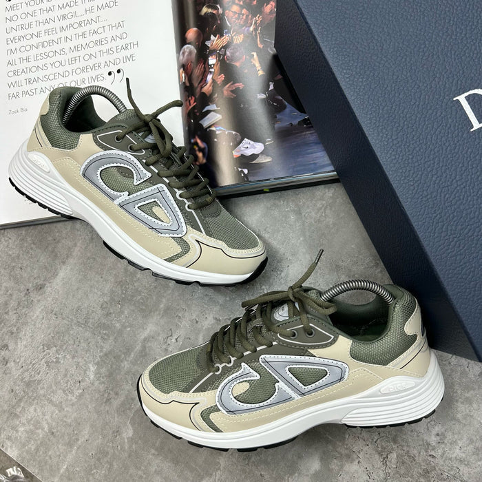 (PRE ORDER) DIOR B30 TRAINERS - OLIVE