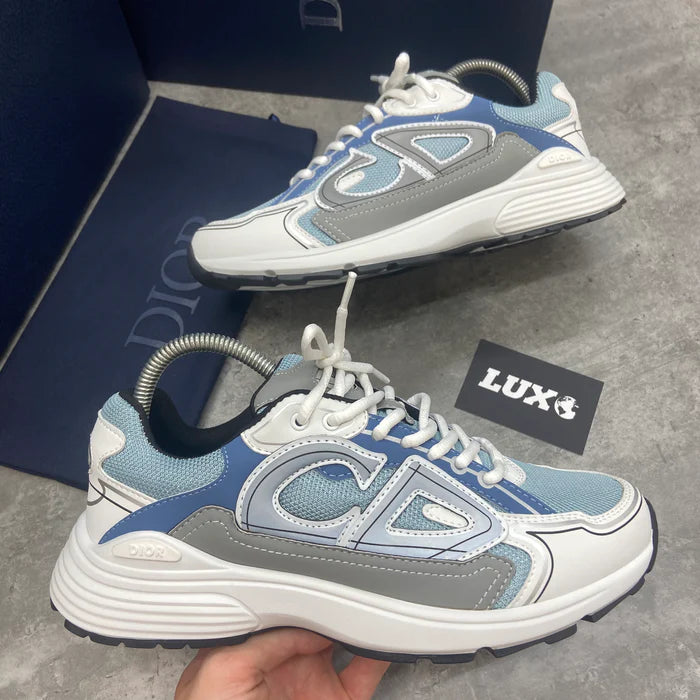 (PRE ORDER) DIOR B30 TRAINERS - BABY BLUE