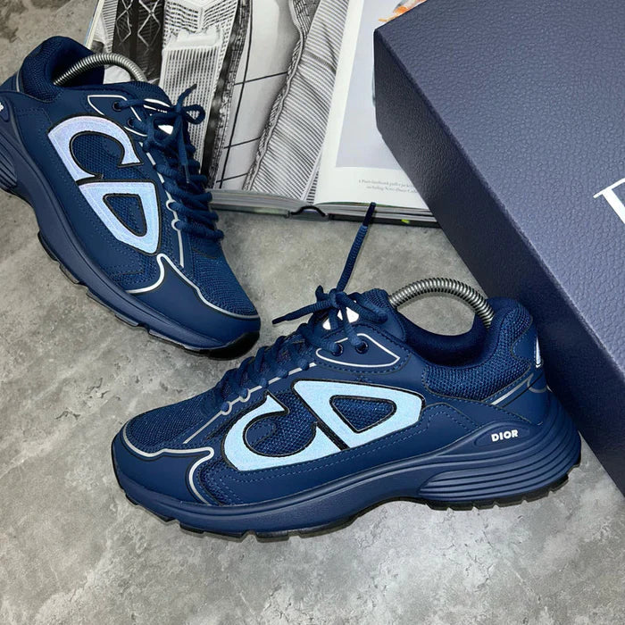 (PRE ORDER) DIOR B30 TRAINERS - NAVY