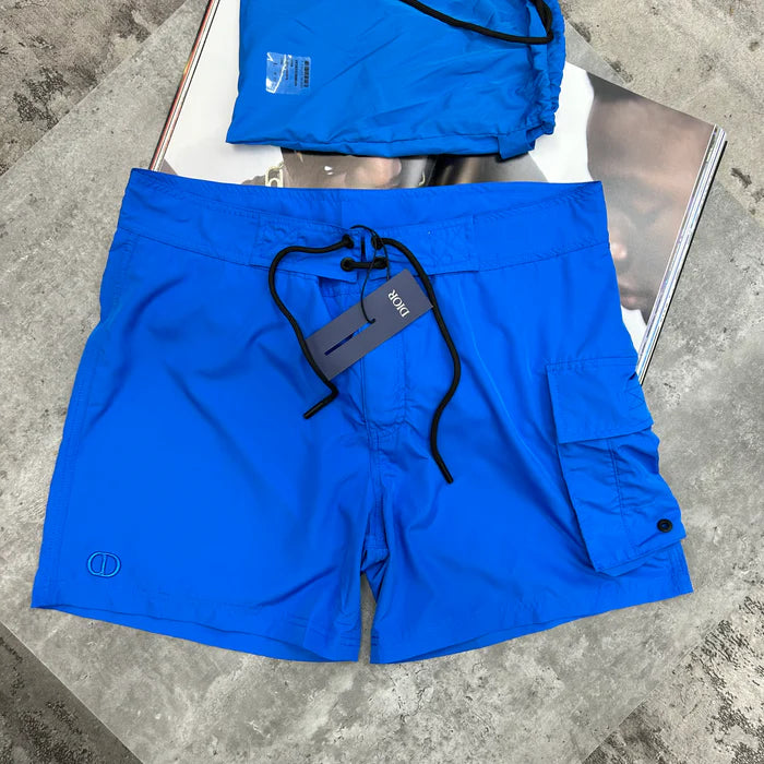 DIOR CD SWIM SHORTS - ROYAL BLUE