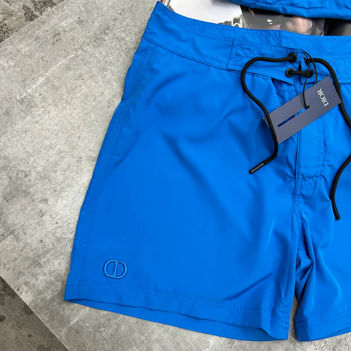 DIOR CD SWIM SHORTS - ROYAL BLUE