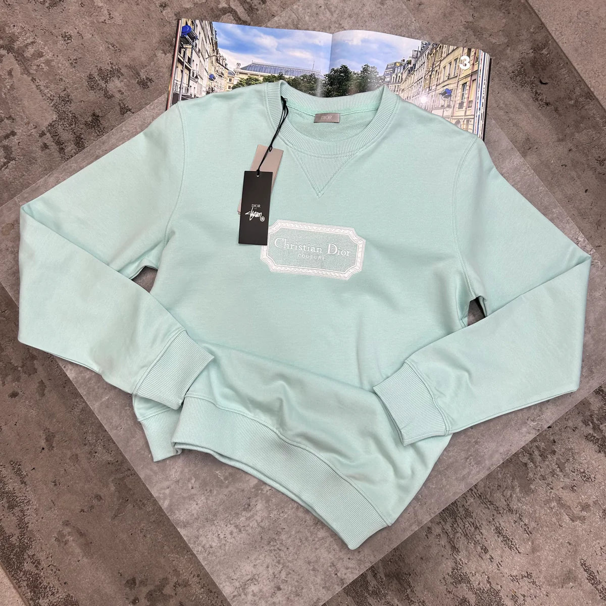 DIOR COUTURE JUMPER - TEAL