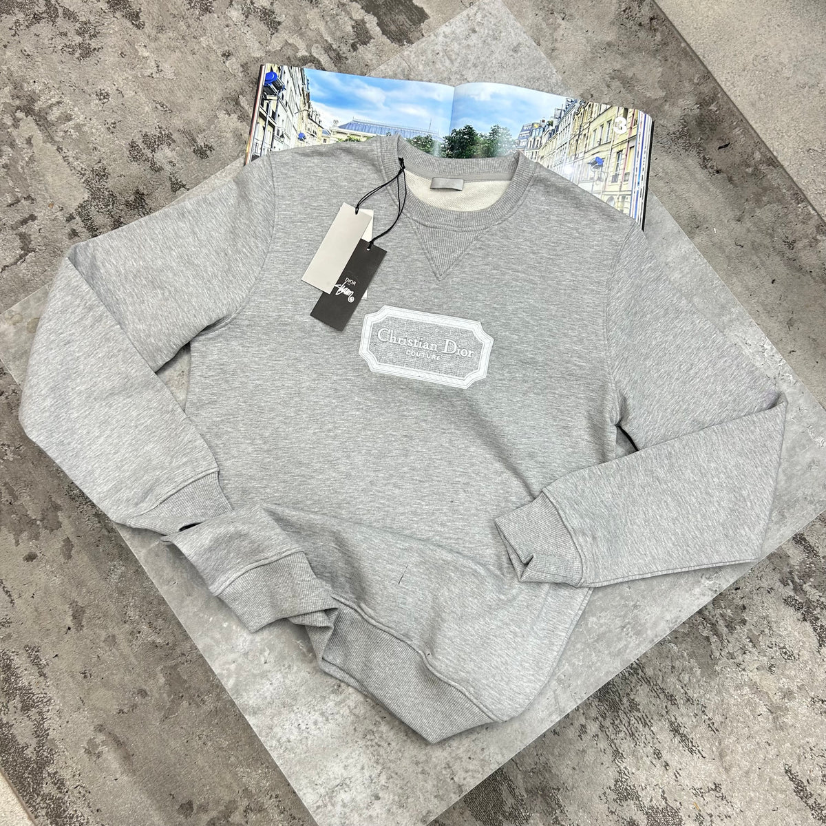 DIOR COUTURE JUMPER - GREY