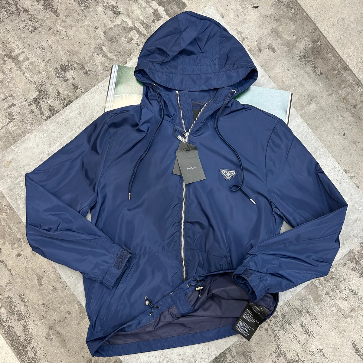 PRADA LIGHTWEIGHT JACKET - NAVY