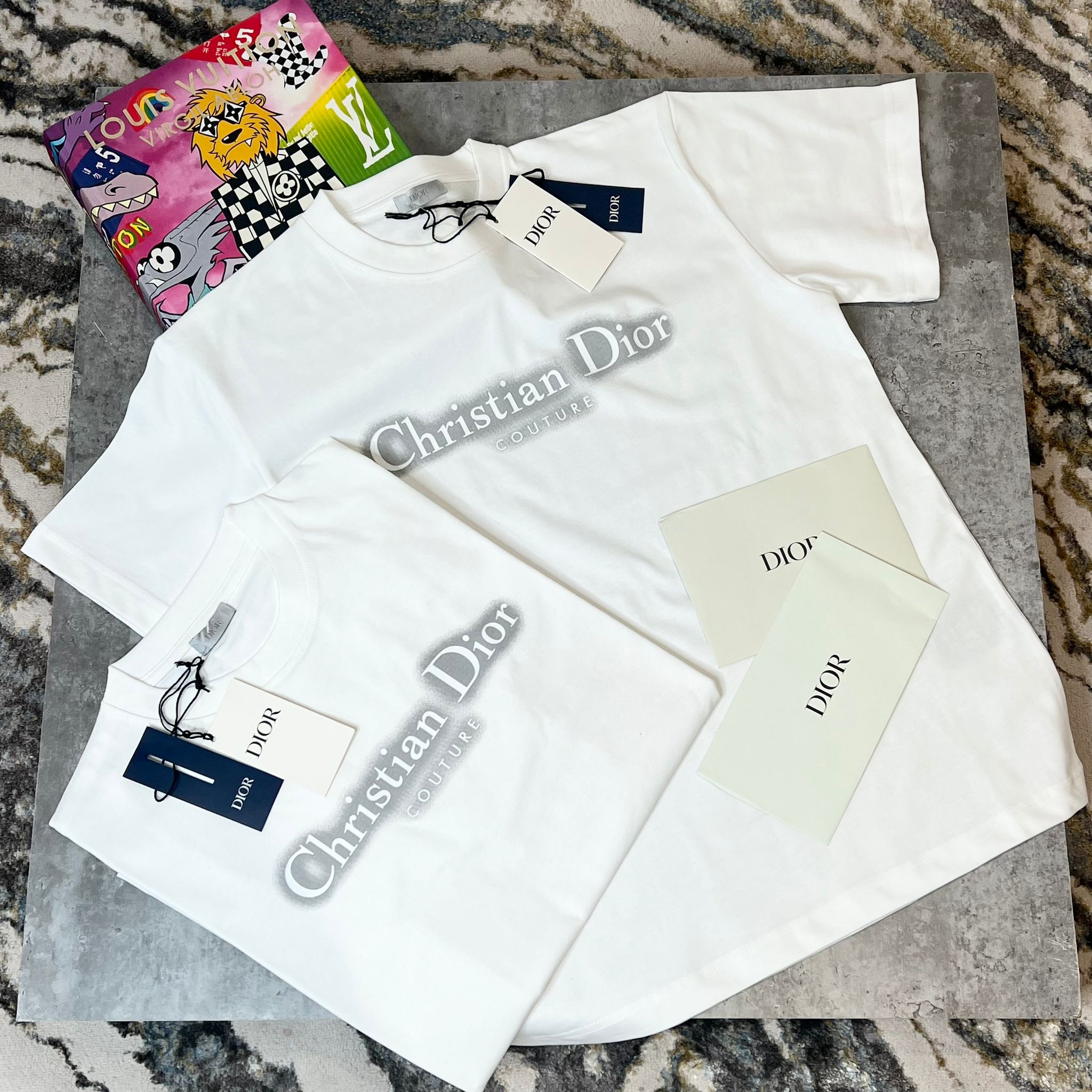 DIOR COUTURE T SHIRT - WHITE