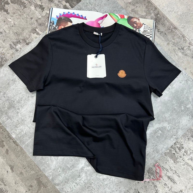 MONCLER T SHIRT - BLACK