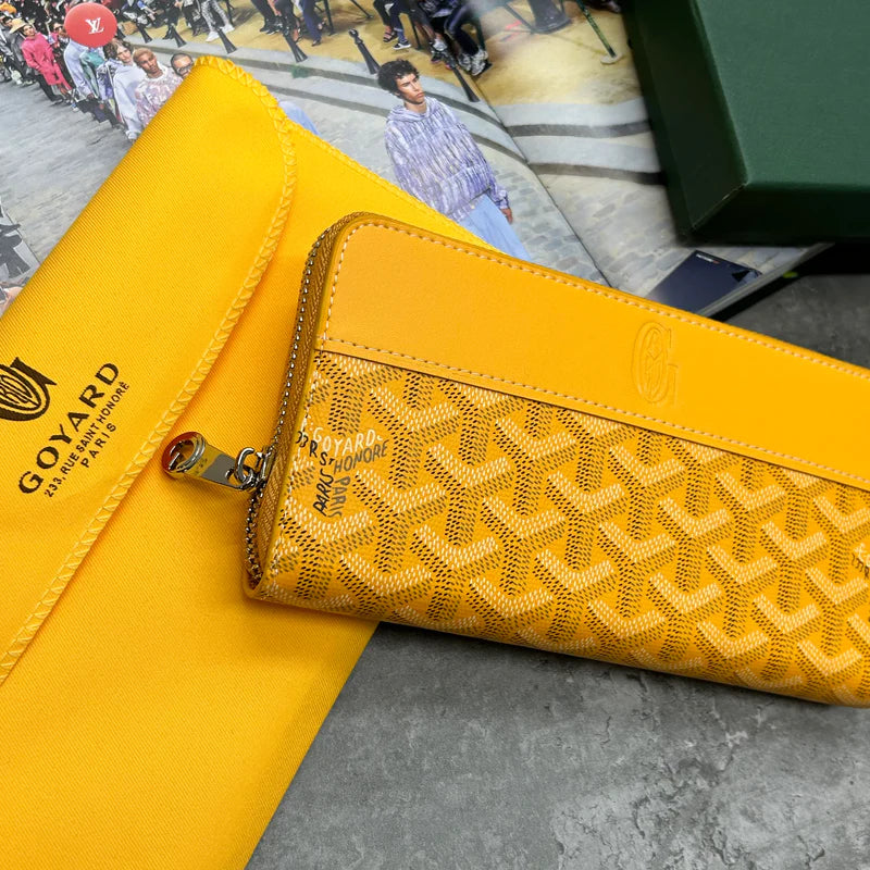 GOYARD WALLET - YELLOW