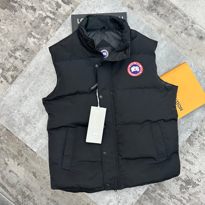 CANADA GOOSE GARSON GILET - BLACK