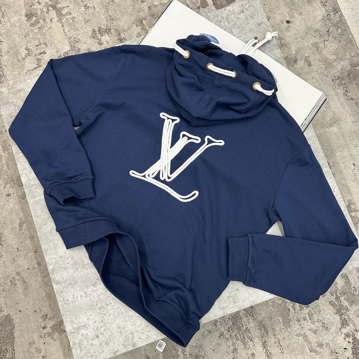 LOUIS VUITTON HOODIE - NAVY