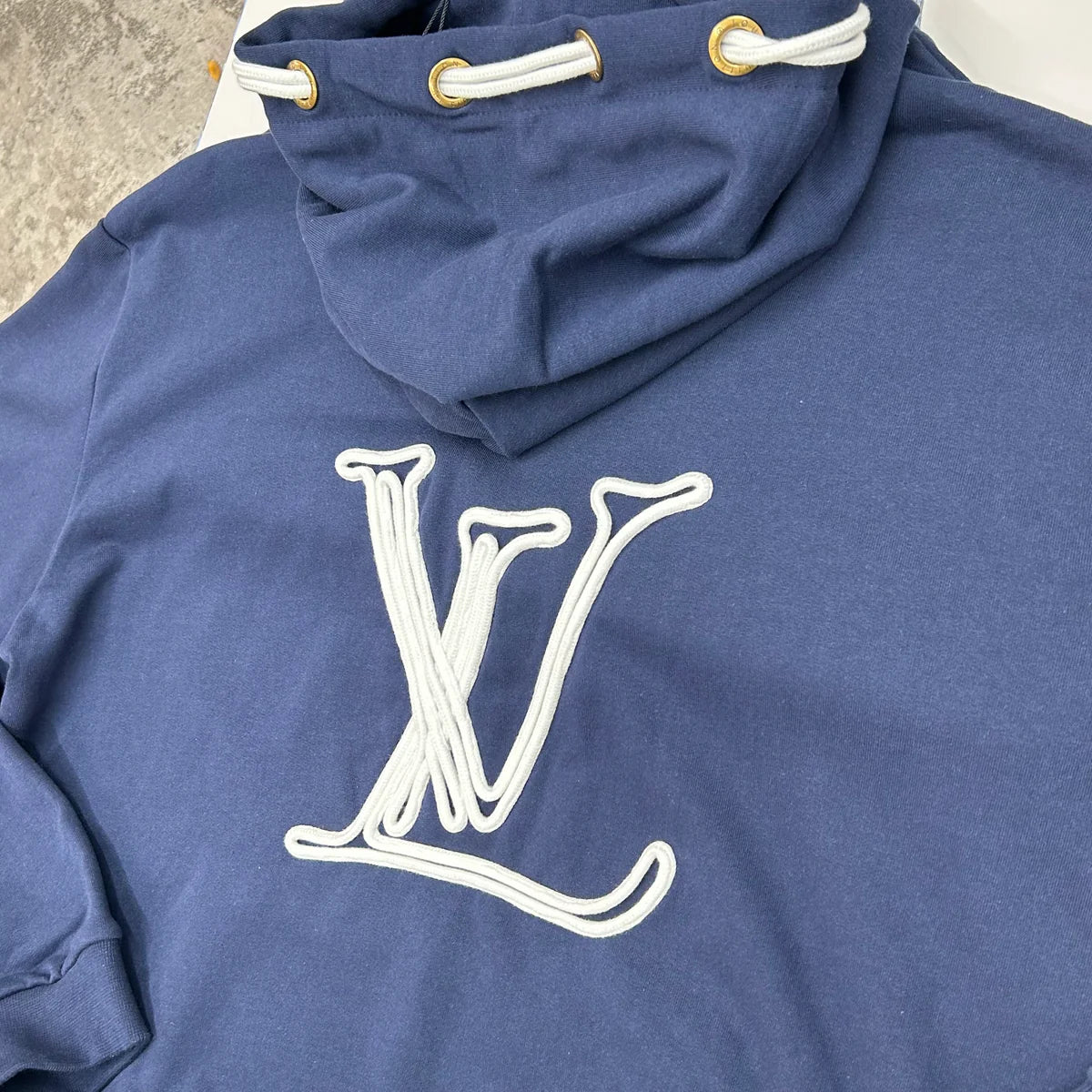 LOUIS VUITTON HOODIE - NAVY