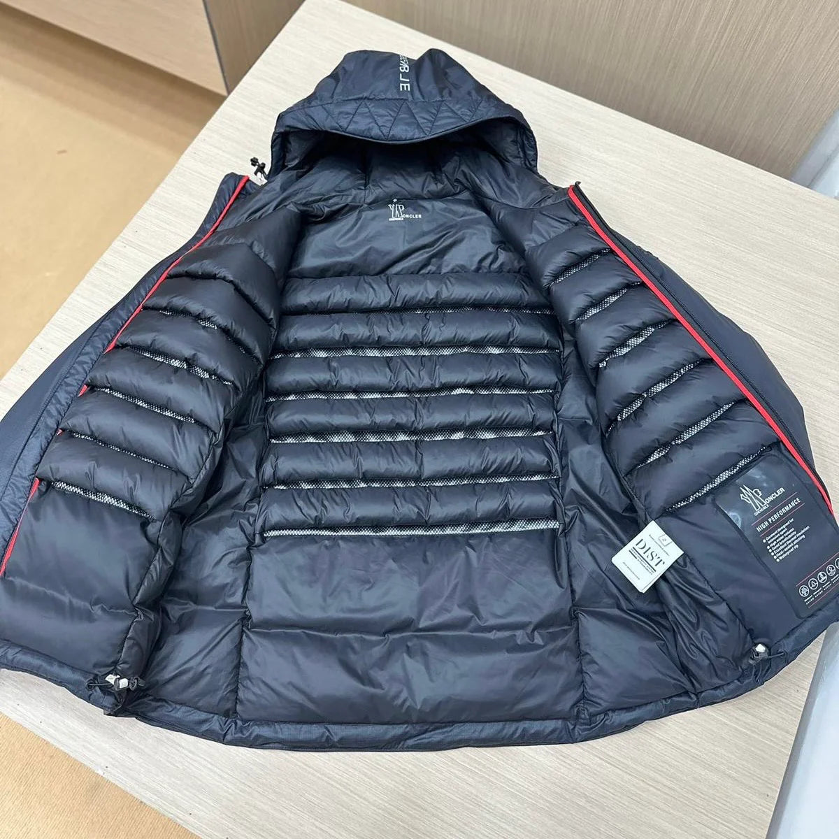 (PRE ORDER) MONCLER GRENOBLE COAT - NAVY & BLACK