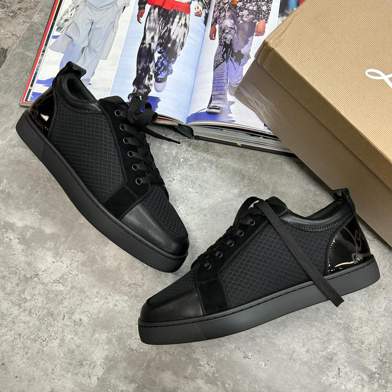 CHRISTIAN LOUBOUTIN TRAINERS - BLACK