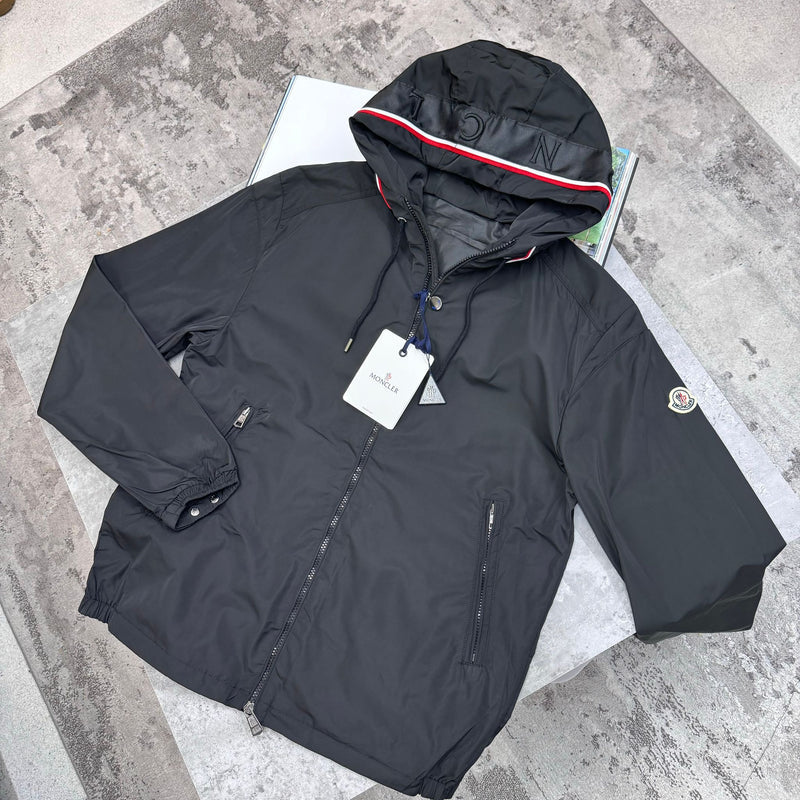 MONCLER MIRA HOODED JACKET - BLACK